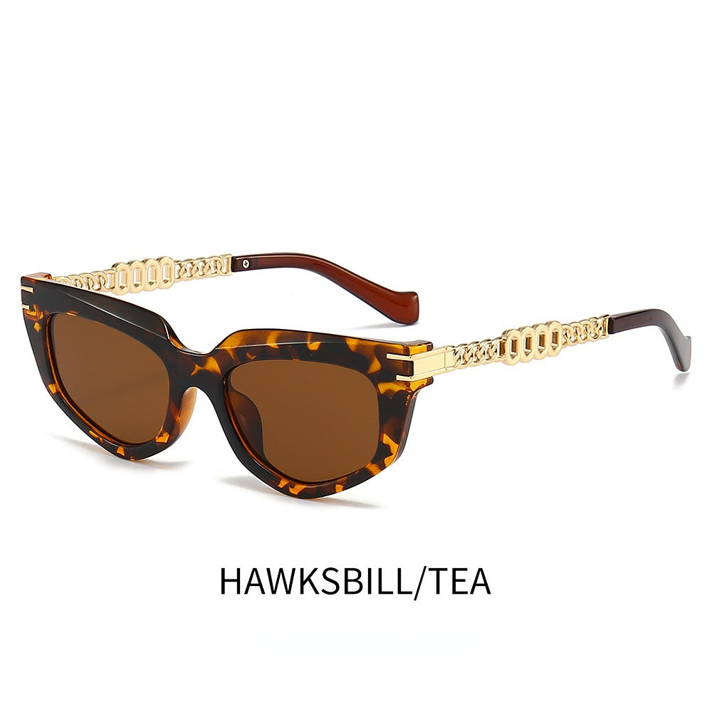Venta al por mayor PC Cat Eye Candy Color Señoras Gafas de sol